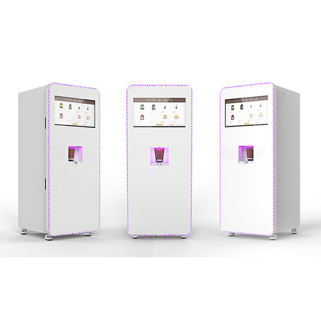 Whey protein powder vending machine for Europe market vending soup machine with card pay and QR pay GS805 factory design