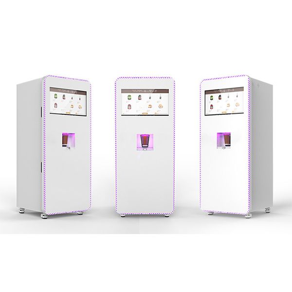 Whey protein powder vending machine for Europe market vending soup machine with card pay and QR pay GS805 factory design