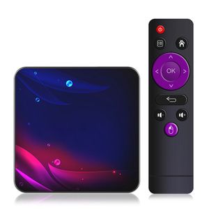 Zkmagic Hot Selling Smart TV BOX Android 11 RK3318 CPU 2.4G/5G Dual WiFi 2/16GB 4/32GB 4/64GB H96 MAX V11 Media Player
