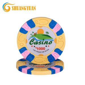 10g Pure Clay Casino Joker Engraved Poker Chip