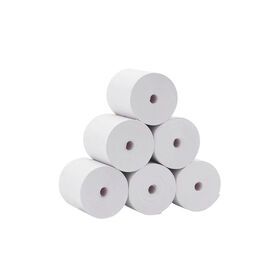 Good Image Pos Thermal Paper with Logo ATM Thermal Paper Roll Printing Carton Packing Single White FSC Roll,cash Register Paper