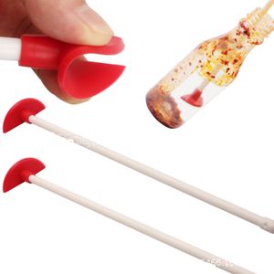 2pcs/set Scraper Baking Gadget Bottle cleaner Cream Jam Butter Cake Scraping Bottle Scraper Jar scraper Kitchen gadgets