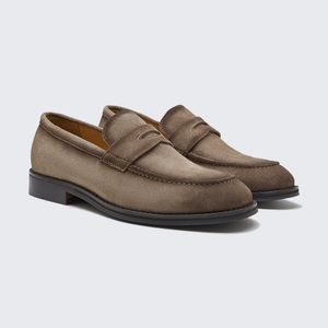 Top Quality Oem Custom Flat Comfortable Suede Mens Formal Dress Shoes Loafers