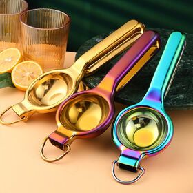Kitchen gadget Stainless Steel Household Manual Fruit Lemon orange Squeezer Clip Fruits Juicer