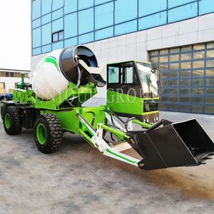 1.2 M3 Automatic Concrete Mixer Truck 1200L Self Loading Concrete Mixer