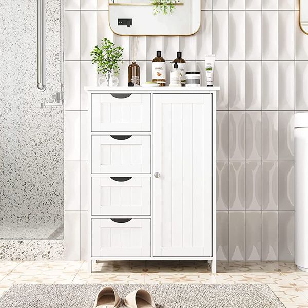 Bathroom Cabinet floor standing Toilet Washstand Toilet Wash Basin buffet Cabinet Combination Bathroom Cabinet