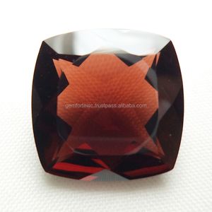 January Birthstone Garnet Loose Gemstone High Quality Wholesale Price Garnet Cushion Cut Calibrated Size Red Mozambique Garnet