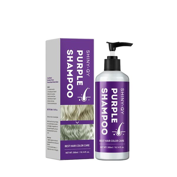 Wholesale Oem Obm Odm Private Label Repairing Anti Brass Silver Hair Loss Shining Purple Shampoo