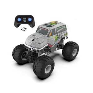 1:6 Scale Kids Toys Monster Truck With USB Charger truck Off-road Remote Cars Rc Dinosaur Car