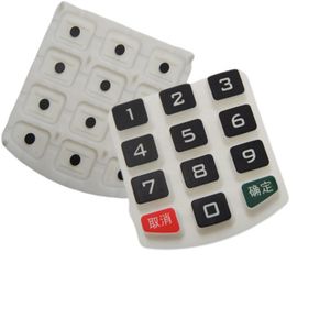 Custom POS parts Keycaps Silicone Waterproof Keypad Silicone Keycaps Gaming Mechanical Keyboard Office Plastic Keypad GUA 2024