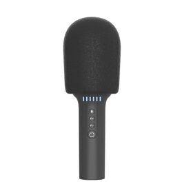 Wholesale Good Quality with Factory Price Karaoke Microphone Wireless Bluetooth Speaker with Breathing RGB Lights, TF AUX Function