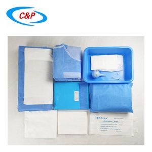 Disposable Sterile C-section Pack (ref:30101) Medical Kit for Cesarean Section