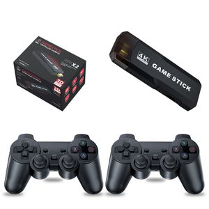 wholesale Christmas home gift  retro 4K GD10 Plus P3 Rechargeable Controller Family TV Video Games Console X2 game Stick