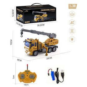 battery powered rc construction toy crane lifting cable remote control excavator tractor digging engineering toy vehicles toys