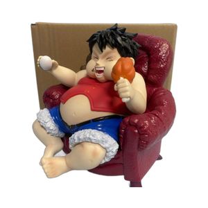 Hot sales Three types Zoro Sanji Luffy Sitting position Fat boy model Anime Figure Cartoon-Character