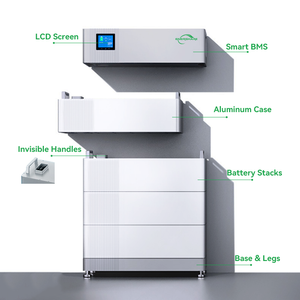 256V 512v 50ah High Voltage Stacked 15 kwh Residential Lithium Ion EU Stock Solar Power Home LiFePO4 Energy Storage Battery