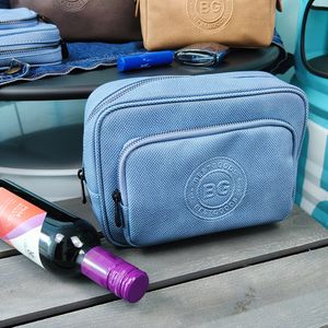 Private label toiletry bag travel custom logo cosmetic bag pu double layer large capacity multifunctional makeup Organizer bag