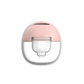 Wireless machine anti-reflux handsfree electric wearable breast pump with screen display