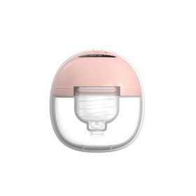Wireless machine anti-reflux handsfree electric wearable breast pump with screen display