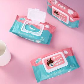 Factory Wholesale OEM ODM Organic Biodegradable Bamboo Baby Wet Wipes Cheap Travel Baby Wipe