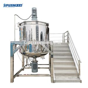 2000L Electric Heating Mixing Machine for Liquid Detergent Soap Making Machine Homogenize Mixer for Shampoo