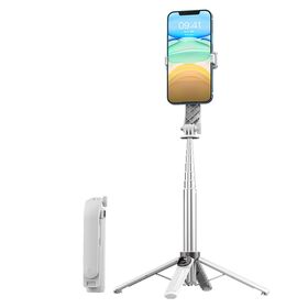 Will Precision Mould (Shenzhen) Co.,Ltd New Arrival Smart Phone Quadripod Phone Stand Aluminum Alloy Rotatable Selfie Stick Desktop Phone Holder