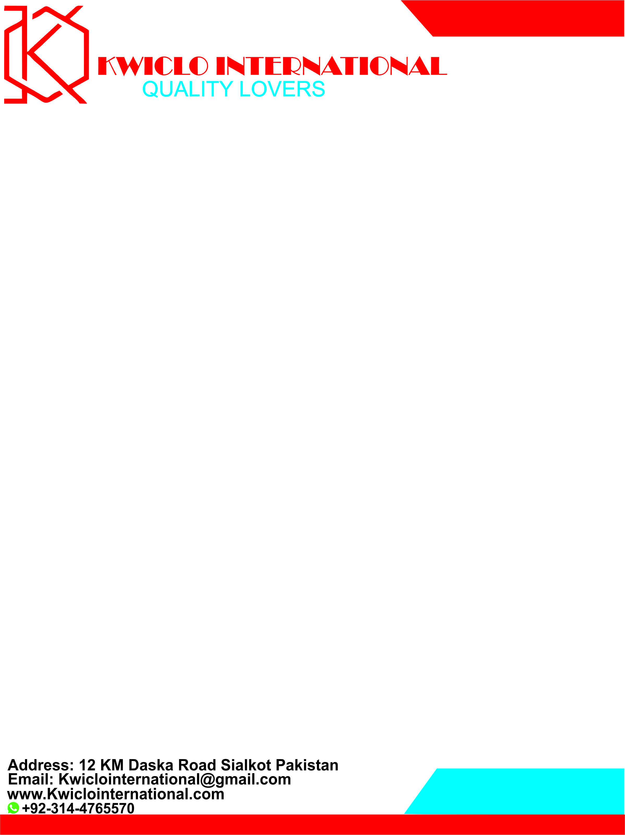 KWICLO INTERNATIONAL logo