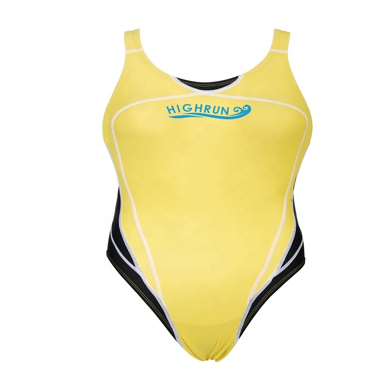 China Factory Custom Hot Sale Women Blue Swimming Clothes Swimwear