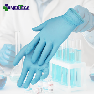 MEDTECS Disposable Texture Exam Medical Use Nitrile Gloves