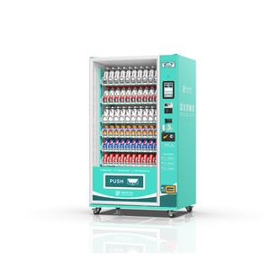 Good Quality supermarket big capacity cold beverage vending machine street vending beverage machine