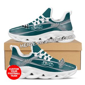 Fashion Soccer American Football Team Shoes Flat Sports Sneakers Unisex Women Men Casual Custom Sneakers Shoes With Logo