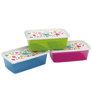 760ML Disposable Food Container takeout containers easy open plastic microwave food container with printing