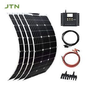 Mono PV Panel 100w 200w 250w 300w 400w 500w ETFE Semi Flexible Solar Panels with CE ROHS FCC PSEPopular