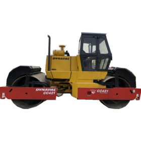 Original Used Dynapac CC421 Single Drum Compactor Sweden Made 10 ton Dynapac CA25D CA30D  CA251 Road Roller for Sale
