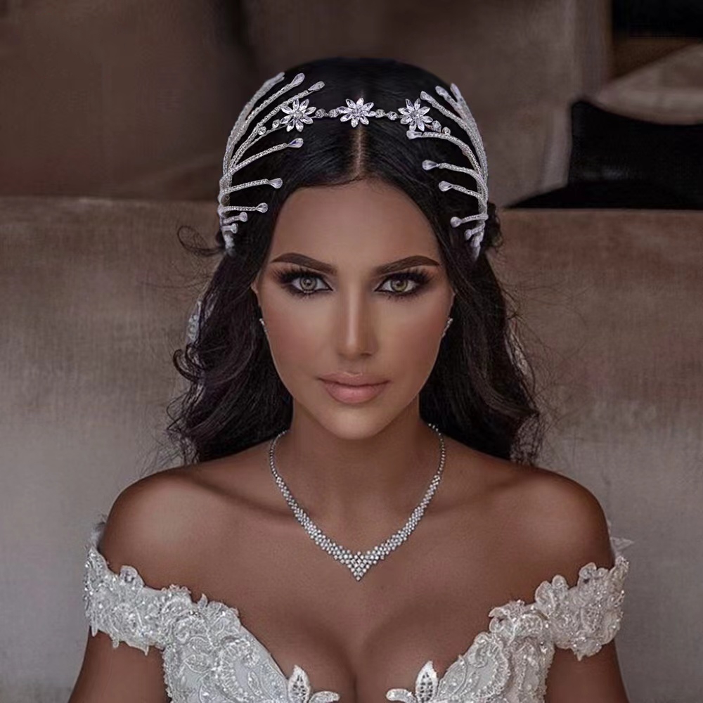Chongqing Obetti Trading Co., Ltd. OBETTI OH0040 Wholesale bridal headpiece wedding hair accessories pearl crystal bridal hair comb hair accessory 2024