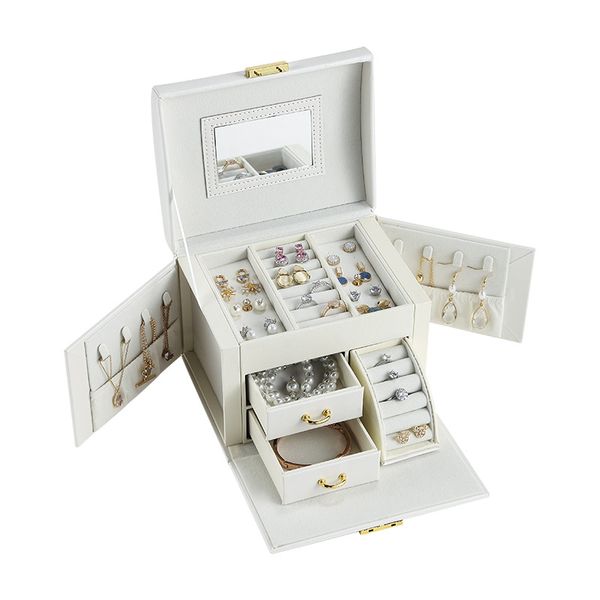 Wholesale Earring Storage Box Portable Jewelry Box Large Capacity Jewelry Display Stand