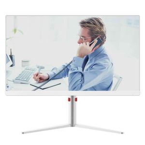 New 23.8" 1080P cheap All in One Pc barebone computer with adjustable stand base for office use