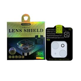 HD Full Coverage Scratch-resistant Camera Lens Tempered Glass Screen Protector For Iphone 14 13 Pro max With Flash Circle