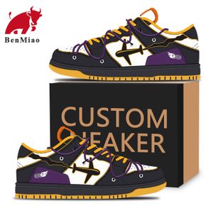 Casual Sneakers Wholesale Fashion Original Custom Logo Classic Retro Genuine Leather Men Sport Basketball Custom Shoes