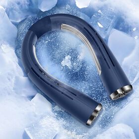 Portable cooling conditioner fan outdoor sport mini neck fan