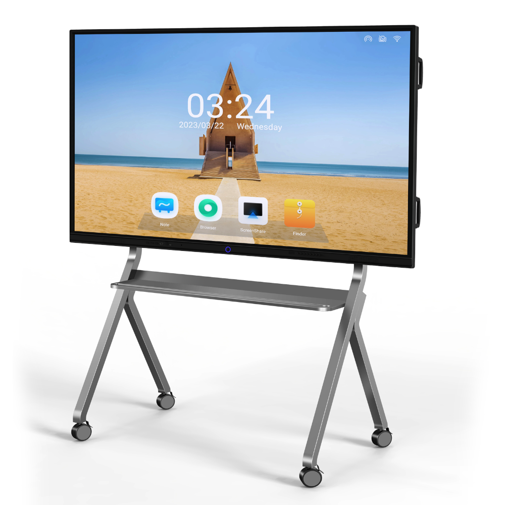 Shenzhen Linghu Technology Co., Ltd. 55 65 75 86 98 100 Inch Touch Screen Smart whiteboard All In One Meeting Use Smart Interactive TV for Conference E Learning Room