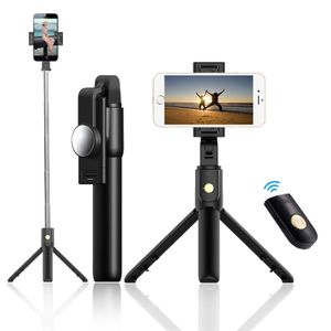 K10 Selfie Stick Mobile Phone Holder Horizontal Shoot Vertical Live Selfie Stick Mini Tripod Selfie Stick