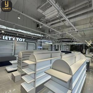 Metal Toys Display Stand Shop Furniture Display Rack For Fashion Model Toy Store Interior Design