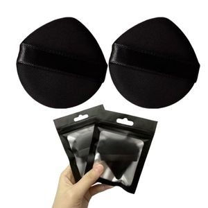 custom sponge set puff check makeup bag crystal 14pcs mini pink setting velvet makeup puff