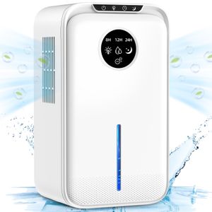 Air Dehumidifier 1000ML/D Bedroom Dehumidifier with 7 Romantic Lights Auto Defrost 2/4/8H Timer Portable Dehumidifier