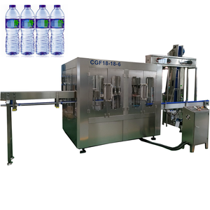 Manufacturer High Speed Automatic PET Plastic Bottle Pure Mineral Drinking Soda Water Filling Bottling Machine Production Line