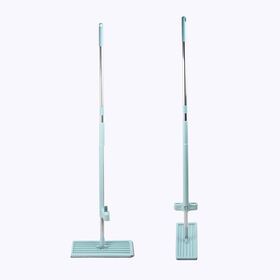 Home use Flat Mop Factory Cheap wholesale Price Bulk Floor Cleaner Steel Handle Washable Wet Dry Hands-free Flat Squeeze Mop 360