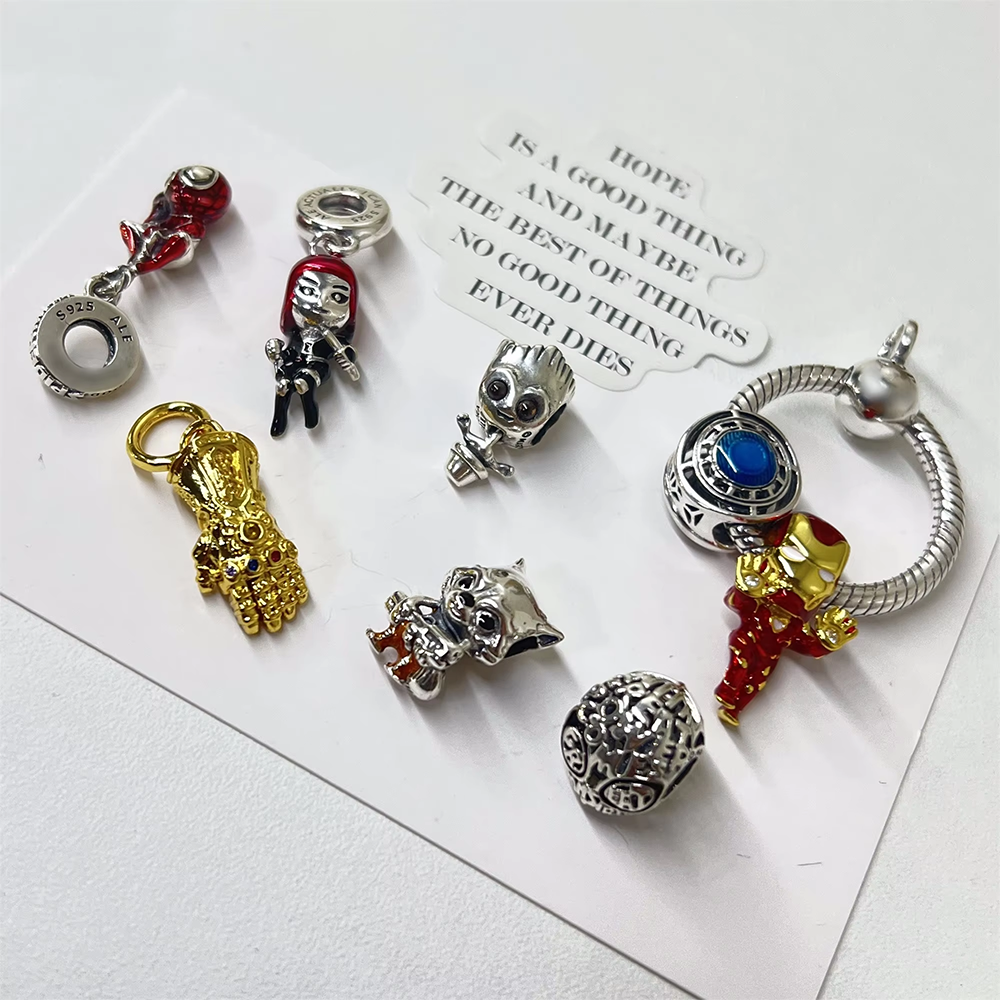 Dongguan Shuangke Home Accessories Co., Ltd. 2024 Hotsale DIY Women Fashion Jewelry Pendants Charms 925 Sterling Silver Charms for Necklace Making Designer
