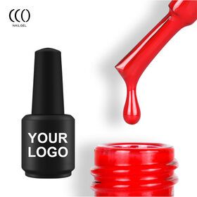 3000 colors Custom logo permanent nail polish color top uv gel nail polish for SalonPopular