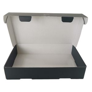 Support Customization Wholesale Price Matte Black Shipping Box Strong Factory Packaging Mail-Order Goods Custom cardboard box